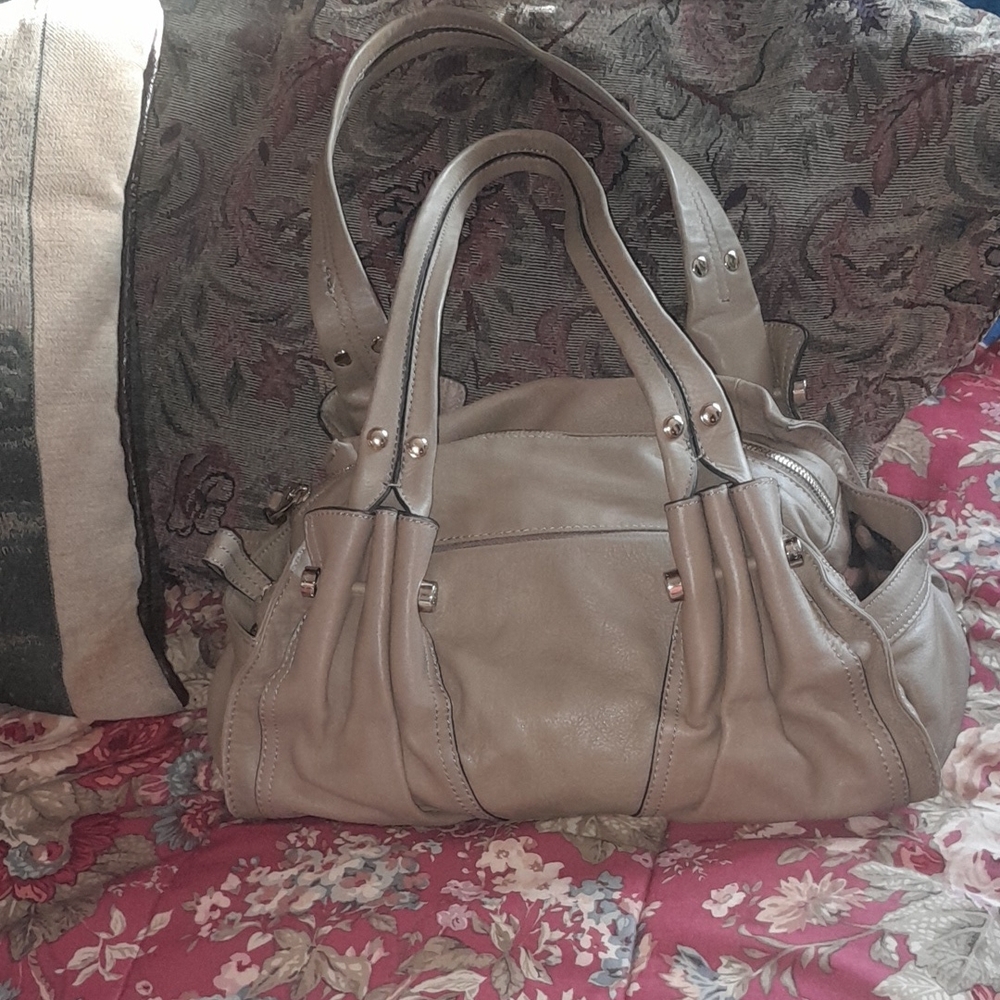 🌺MAKOWSKI BEIGE LEATHER Handbag